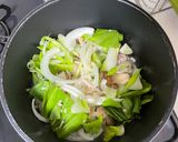 超簡単！余り野菜でペペロンチーノパスタ作り方2写真