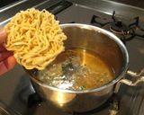 自作の手打ち中華麺で作った乾麺の実食作り方8写真