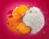 HM de☆シフォンケーキ 15㎝作り方2写真