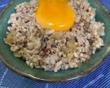 手早くできる「とろたまそぼろ丼」作り方2写真