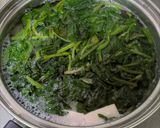 ほうれん草と豆腐のお味噌汁作り方2写真