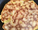 簡単ランチ！キャベツと海鮮のお好み焼き作り方9写真