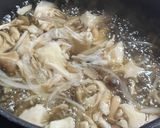 舞茸としめじの卵スープ作り方4写真
