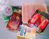 ＊ささみと大葉とカニカマのくるくる巻き＊作り方1写真