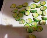 ツナと芽キャベツの和風パスタ作り方1写真