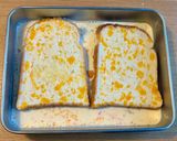 甘くない　ハムとチーズのフレンチトースト作り方1写真