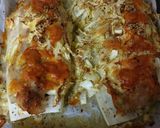 白菜と豚バラ肉のチーズミルフィーユ焼き作り方4写真
