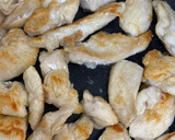 簡単　鶏むね肉のてりマヨ作り方4写真