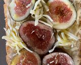 無花果とチーズのトースト作り方4写真