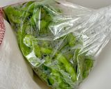袋でレンチン♪好きな味でシャカシャカ枝豆作り方5写真