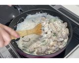 鶏もも肉のクリームマスタード★動画あり★作り方15写真