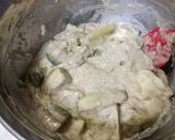 なすのお好み焼き風🍆進美なすとじゃがいも作り方4写真