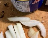 簡単　イワシ水煮オニオンパスタ作り方4写真