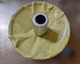 甘さひかえめ和風抹茶のシフォンケーキ作り方8写真