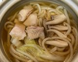 プチッと鍋で簡単！鍋焼きうどん♪作り方3写真