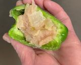 ピーマンの鶏胸肉ひき肉詰め！作り方7写真