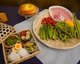 フライパンひとつで!夏野菜のかご盛り弁当作り方12写真