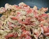 すき焼き風（豚肉、うどん入り）作り方3写真