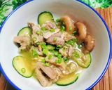 レンチン３分🌺絶品まぐろスープ🇹🇻南太平洋ツバル風作り方5写真