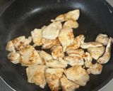 ご飯が進む！鶏むねのはちみつ生姜照り焼き作り方4写真