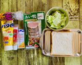 合鴨ママレードのホットサンド作り方1写真