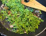 ニラ塩ミートソースパスタ作り方5写真