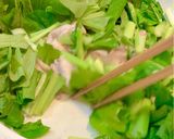【調味料3つ】豚こまと小松菜のふわ玉炒め作り方4写真