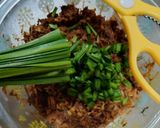 ワンボウル包丁キャンセル　ヘルシー肉味噌丼作り方4写真