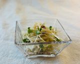 大根と貝割れの梅(うめこ)のポン酢サラダ作り方4写真