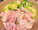 ご飯進む☆豚こまじゃがいも小松菜のオイスター炒め作り方6写真