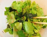 レタス大量消費！やみつきレタスサラダ作り方2写真