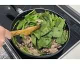 豚肉とほうれん草のオイスター炒め★動画★作り方10写真