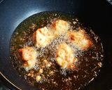 青梅塩麹漬けの鶏の唐揚げ　カリーノケール作り方3写真
