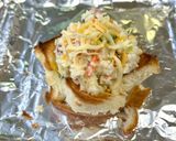 野菜たっぷりポテトサラダトースト作り方4写真