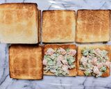 簡単ランチ！エビブロッコリーサンドイッチ作り方5写真