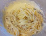 ワンボウル&レンジ納豆カルボナーラうどん作り方7写真