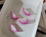 かまぼこのわさび醤油あえ作り方2写真