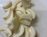 にんにくタップリ‼️蟹🦀かま入りニラ卵作り方1写真
