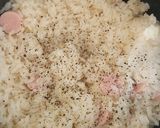 簡単節約♪魚肉ソーセージの炊き込みご飯作り方2写真