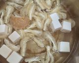 大豆製品とニラのみそ汁【ここから栄養士】作り方2写真