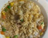 全てレンジ洋風さっぱり赤味噌味炒飯弁当作り方10写真