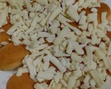 スナックパンのチーズ焼きトースト作り方1写真