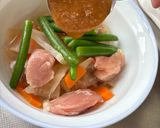 電子レンジで作る！味噌けんちん汁風作り方3写真