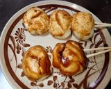 焼き饅頭。お好み＆焼き肉味作り方6写真