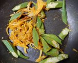 オクラと香ばしスリランカカリヤ作り方9写真