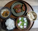 フライドオニオンｄｅピーマン肉詰め作り方7写真