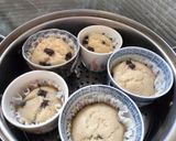 甘納豆の米粉蒸しパン♪作り方5写真