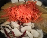 エリンギ美味しい★ワンパンキノコパスタ作り方4写真