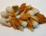 簡単！トマトとちくわの味噌ポン酢和え作り方1写真