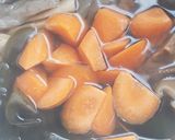 お盆☆お膳(仏膳用)☆簡単☆質素な煮物作り方6写真
